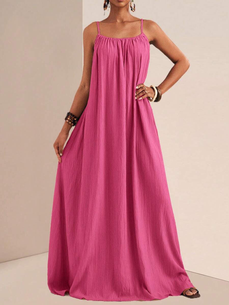 NOMÉA – Boho Flared Maxi Dress