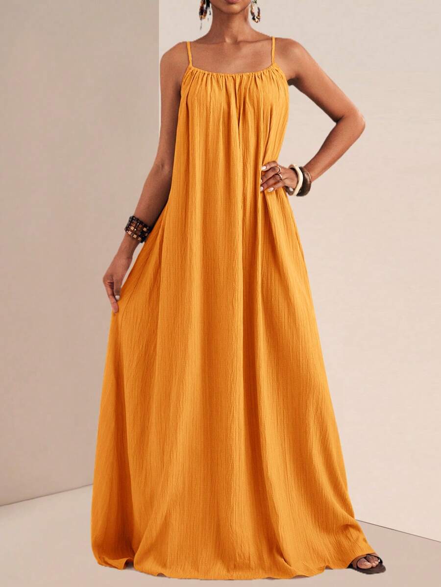 NOMÉA – Boho Flared Maxi Dress
