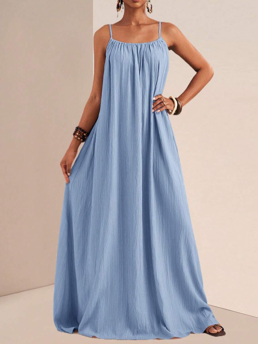 NOMÉA – Boho Flared Maxi Dress