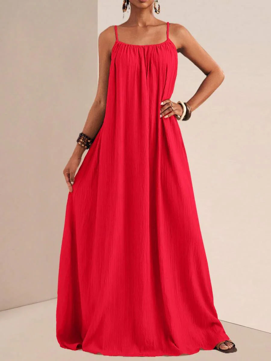 NOMÉA – Boho Flared Maxi Dress