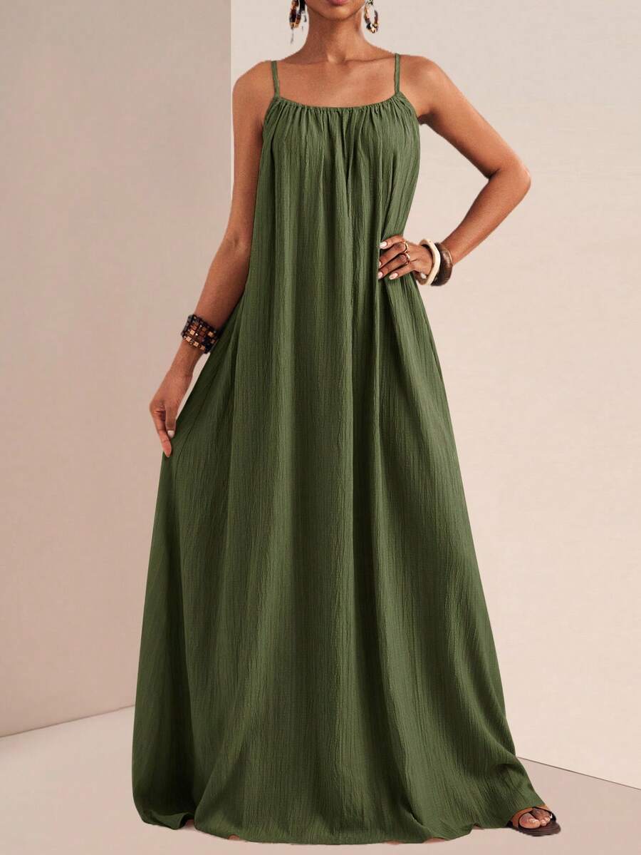 NOMÉA – Boho Flared Maxi Dress