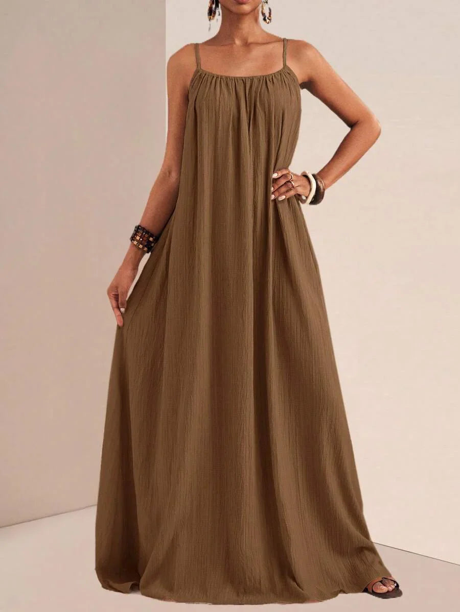 NOMÉA – Boho Flared Maxi Dress