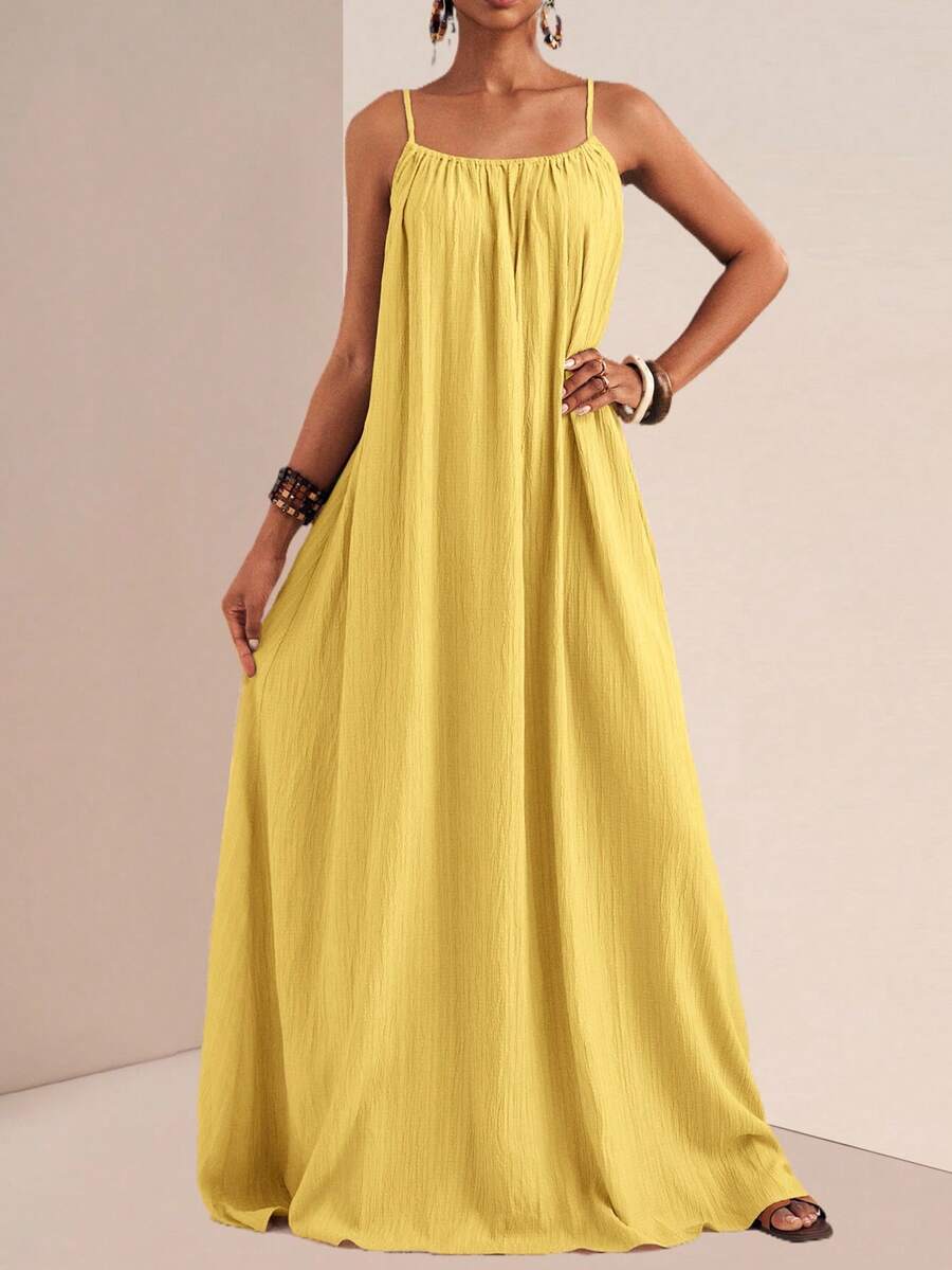 NOMÉA – Boho Flared Maxi Dress