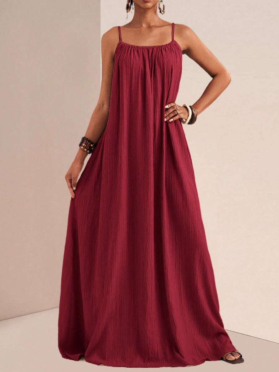 NOMÉA – Boho Flared Maxi Dress